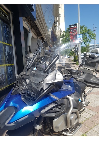 19-24 Bmw 1250Gs 1250Adv Uzun Ön Cam Zeus Şeffaf 52 CM 4 MM