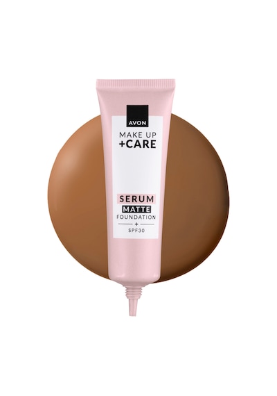 Make Up + Care 3ü 1 Arada Mat Serum Fondöten 30 Ml. 435n Warm Deep Tan 0