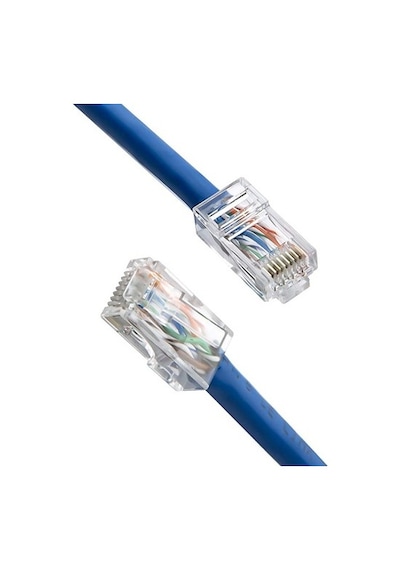 100 Adet Rj45 Cat 5 Konnektör 8p8c Ethernet Jakı Rj45 Cat5 Konnek
