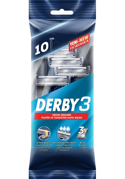 Derby Samurai Klasik 3 10'lu Poşet 4'li Avantaj Paketi Mıchu