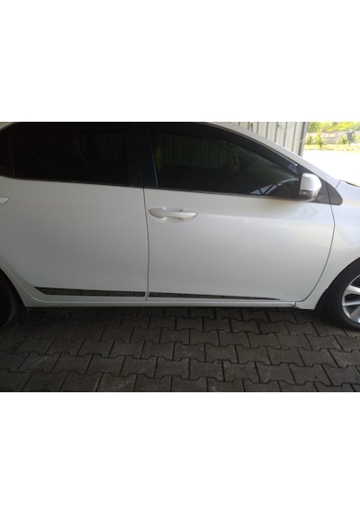 Toyota Corolla Uyumlu Krom Yan Kapı Çıtası 4 Parça 2013-2018