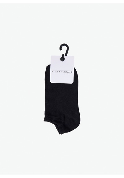 Black On Black Siyah Kadın Patik Çorap Ymr005