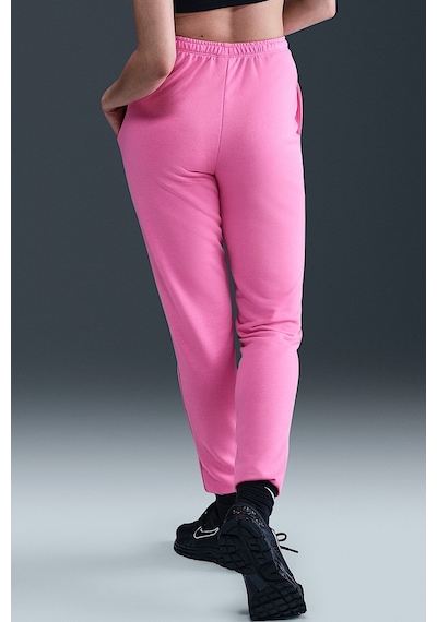 Nike Sportswear Chill Terry High Rise Jogger Kadın Yüksek Bel Slim Fit Eşofman Altı Pembe Pembe