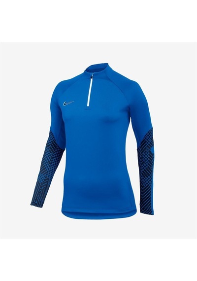 Nike W Nk Df Strk Drill Top K Kadın Eşofman Üstü Mavi