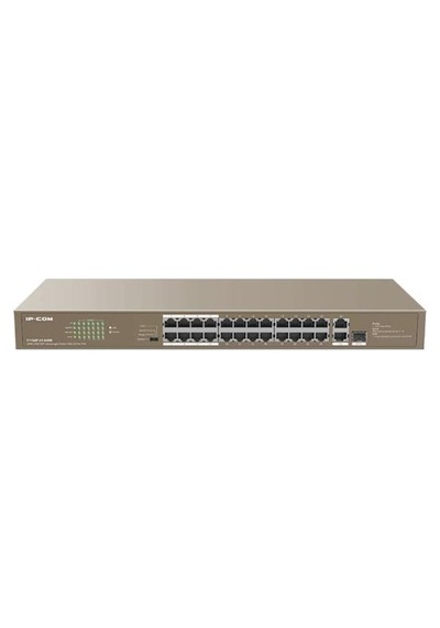 Ip-Com F1126P-24-250 W 24 Port Yönetilebilir Poe Switch