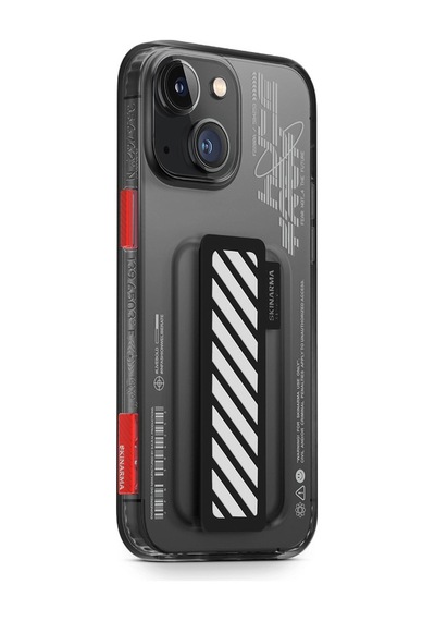 Apple Uyumlu iPhone 14 Plus Kılıf Skinarma Şeffaf Desenli Kaze Kapak