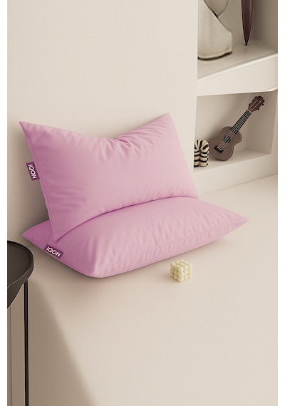 İqon Yastık Kılıfı 8 Adet Bordo Gri Pembe Turkuaz Çok Renkli
