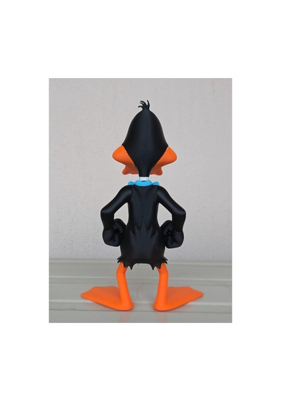 Kızgın Duffy Duck Figür 20cm-3d Baskı-kolleksiyonluk Biblo