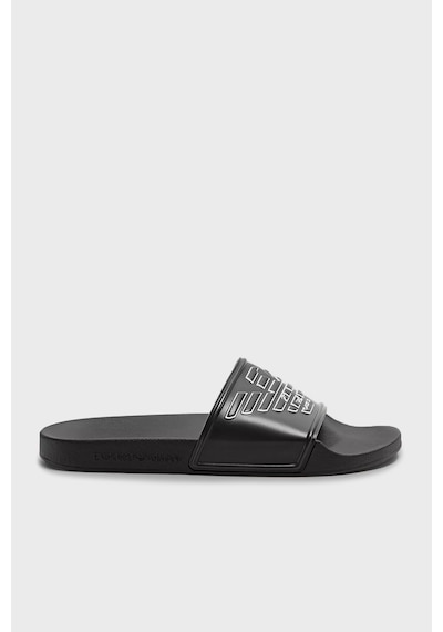 Emporio Armani S XVPS01 XN129 00002 Erkek Terlik Siyah