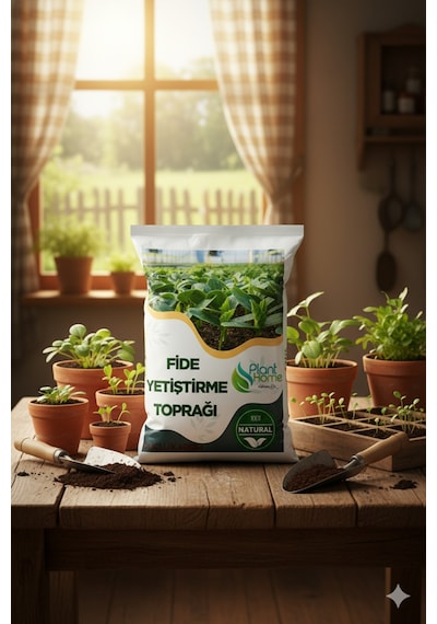 Fide Yetiştirme Toprağı 10 Litre Tohum Çimlendirme Harcı - Organik Ürün İçerği Diğer