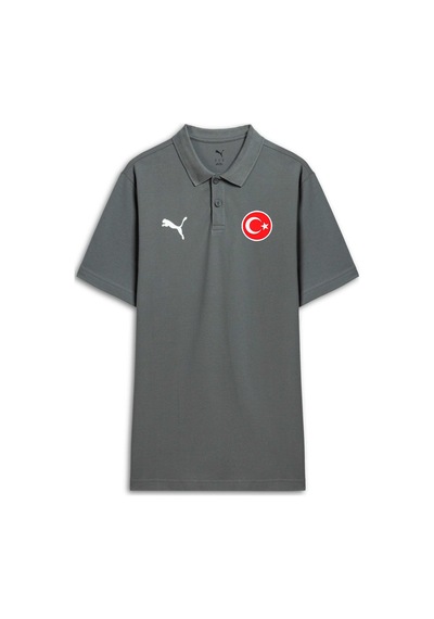 Puma Basketbol Erkek Polo Tişört 671024 03 Gri