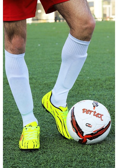 Lig Latmos Km Krampon Çim Saha Erkek Futbol Ayakkabı Sarı (518257439) Sarı