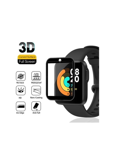 Xiaomi Mi Watch Lite 3D Cam Full Ekran Koruyucu