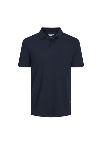 Jack & Jones Erkek Nakis Detayli Polo Yaka Tisört - Paulos - 12175007 Lacivert