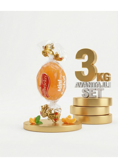 Afia Meyveli Mini Bonbon Şeker 3x1 Kg