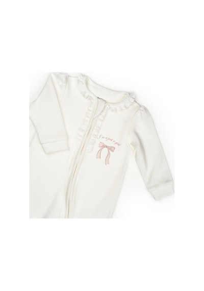 Babycosy Organic Wear Bebek Tulum %100 Organik Pamuk , Bebek - Yenidoğan- Csy8151 Powder