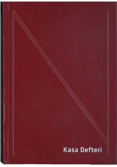 Kasa Defteri Bordo 20x28 320 Yaprak 1 Adet Artlantis Hesap Defter