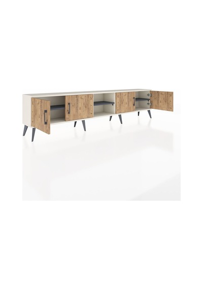 Arges Tv Ünitesi 3 Raflı 4 Kapaklı 220x30x51 Aytaşı-çam/antrasit Atlas Çam/antrasıt - Aytası Arges Tv Ünitesi 3 Raflı 4 Kapaklı 220x30x51 Aytaşı-çam/antrasit Atlas Çam/antrasıt - Aytası