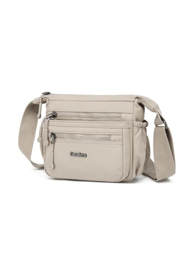 Smart Bags Ripstop Kumaş Kadın Postacı Çantası 21k Barcelona 3350 A.bej