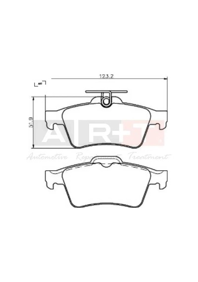 Arka Balata Focus Iı Cmax 03 Connect 02 Laguna Iıı 07 Vectra C 02 Sıgnum 03 C5 08 508 10 18 16478759 Art 3m512m008ac