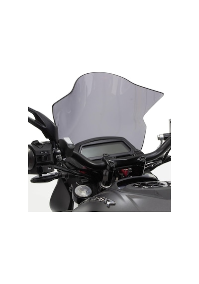 GP Kompozit Bajaj Dominar 250 / 400 2017-2024 Uyumlu Kısa Ön Cam Siyah 37 cm