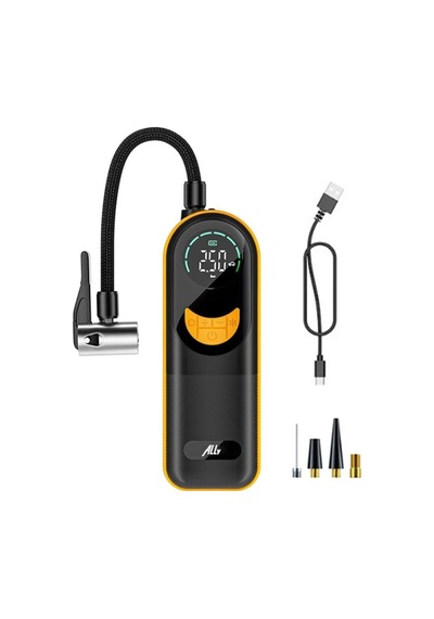 Zhltools St-5520 Dijital Basınç Göstergeli Oto Lastik Şişirme Pompası Hava Kompresörü