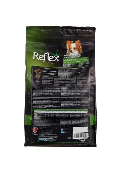 Plus Orta Ve Küçük Irk Yavru Köpekler İçin Tavuk Etli Köpek Maması 3 Kg 2 Paketi