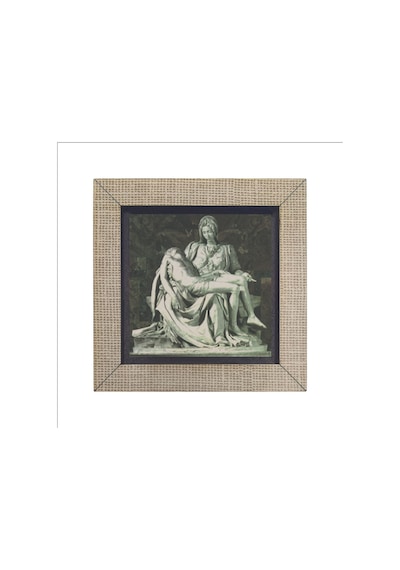 Pietà Michelangelo, 1498 Baskılı Mdf Magnet 7x7 380