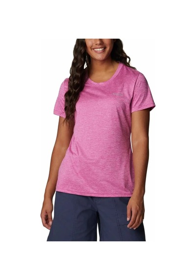 Columbia Hike Kadın Kısa Kollu T-Shirt - AK9805 Fuşya