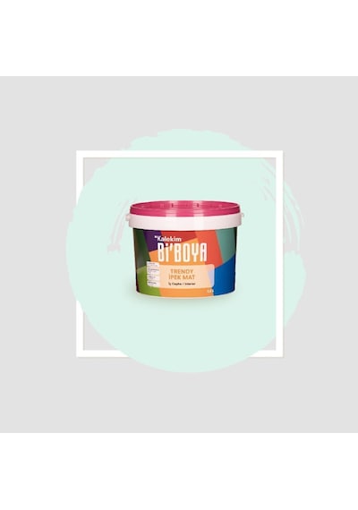 Bi Boya İpek Mat Trendy 2.5 L Nil Yeşili