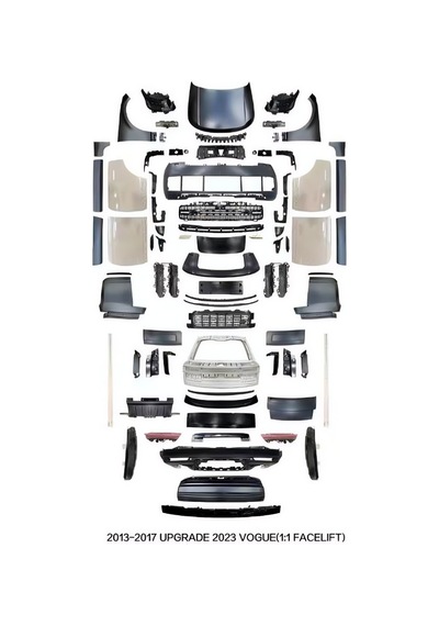 Rr Vogue L405 2013-2017 Uyumlu 2023 Yükseltme Makyajlama Seti-hazır Stok
