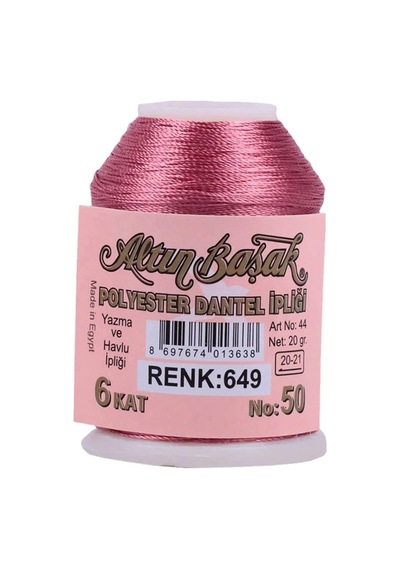 Hubrendy Tedarik Altınbaşak Oya Ve Dantel İpi 20 Gr - Royaleks - No: 649