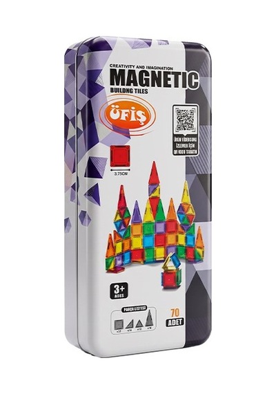 Clm10 70pcs Manyetık Yapı Blokları 1 Adet