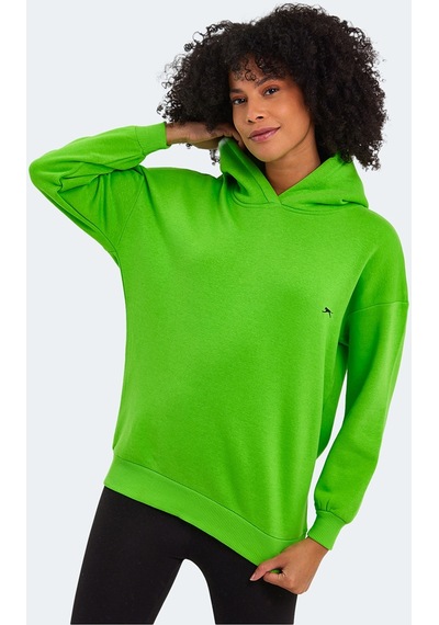 Slazenger KAVEH IN  Oversize Kadın Sweatshirt Nane