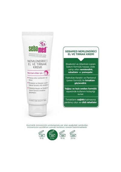 Nemlendirici El Ve Tırnak Kremi 75 Ml 2'li Set