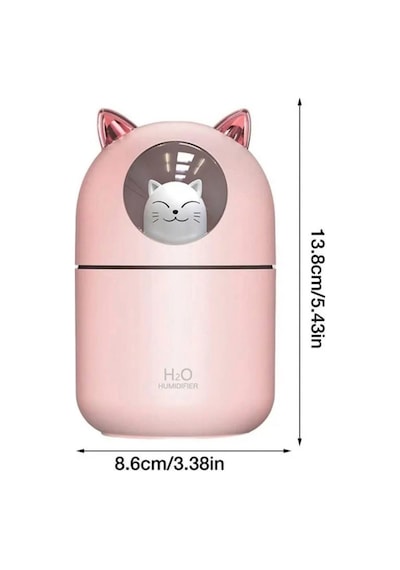 Sweet Cat Sevimli Kedi Gec Lambalı H2o Oda Kokusu Nemlendirici