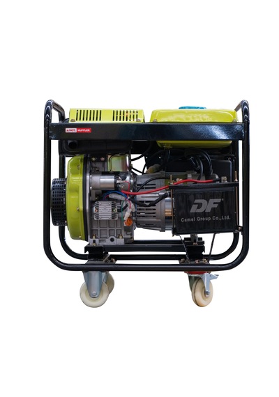 Gdg 4000 E Oto Model 4 Kva Marşlı Dizel Kabinsiz Otomatik Transfer Panolu Monofaze Jeneratör