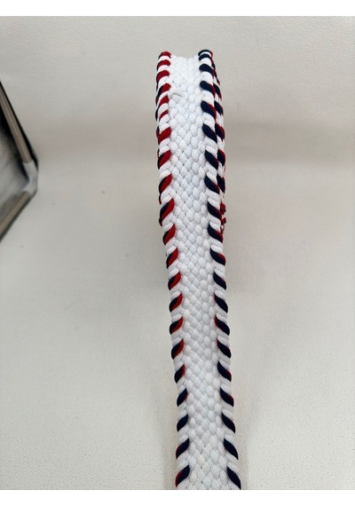 Paşateks 4 Cm Örme Kemer Şerit-1 Metre Çantalarda,kemer Olarak Kullanılmaktadır -beyaz