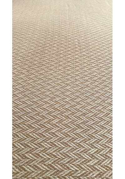 Lunga Vita Başak Desen Dokuma %100 Pamuklu Çok Amaçlı Pike Koltuk Örtüsü 180x230 Bej