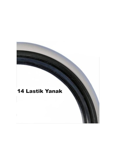 Atlas Lyon Lastik Yanağı Beyaz Siyah Yanak 14 jant