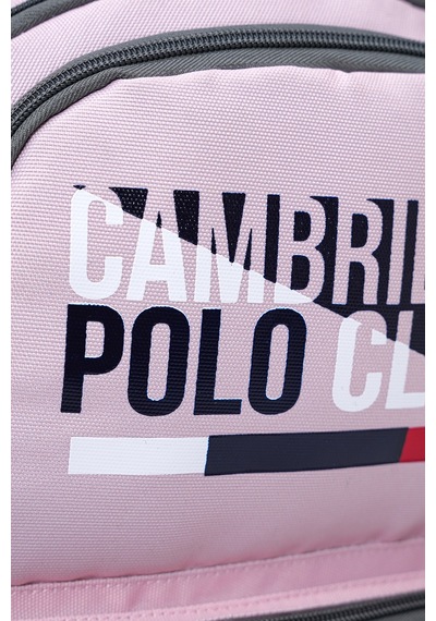 Cambridge Polo Club Unisex Fonksiyonel Ortaokul Sırt Çantası Şeftali