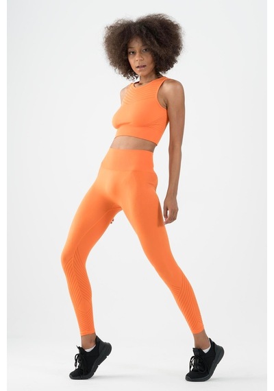 Maraton Active Slimfit Kadın Koşu Turuncu Tayt 812094-turuncu