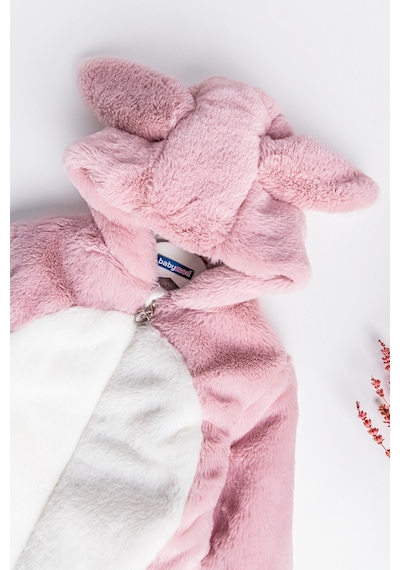 Baby&Kids Tavşan Kulaklı Welsoft Peluş Kız Çocuk Mont (538582909)