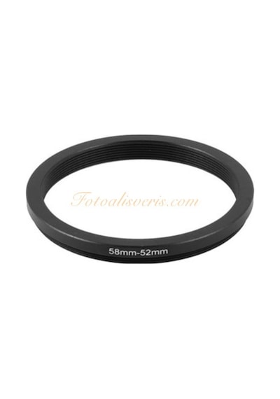 58-52Mm Dönüştürücü Step Down Halka Adaptör 58Mm-52Mm