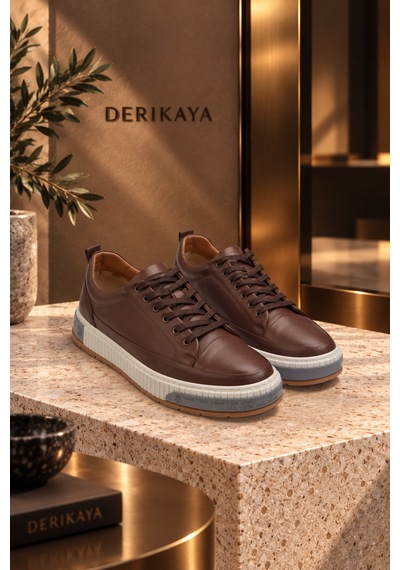 Derikaya Erkek Kahverengi Günlük Casual Ayakkabı