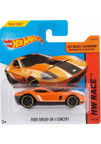 Hot Wheels Ford Shelby Gr-1 Concept - Turuncu - 2015 - Cfl17 - 1/64