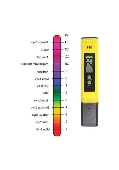 Dijital Ph Metre - Su Ve Sıvı Ölçer