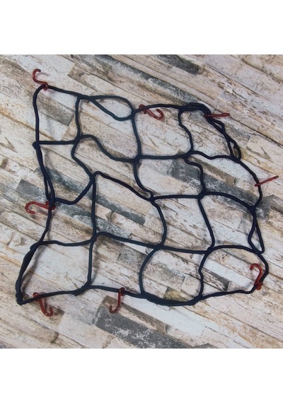 Kask Filesi Lacivert 40x40 Kırmızı Tokalı Lacivert