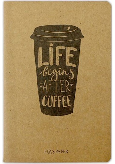 Life Begins Coffee - Defter N11.28331