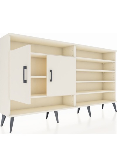 Arges Konsol 7 Raflı 2 Kapaklı 176x30x99 Aytaşı-aytaşı Aytaşı-aytaşı